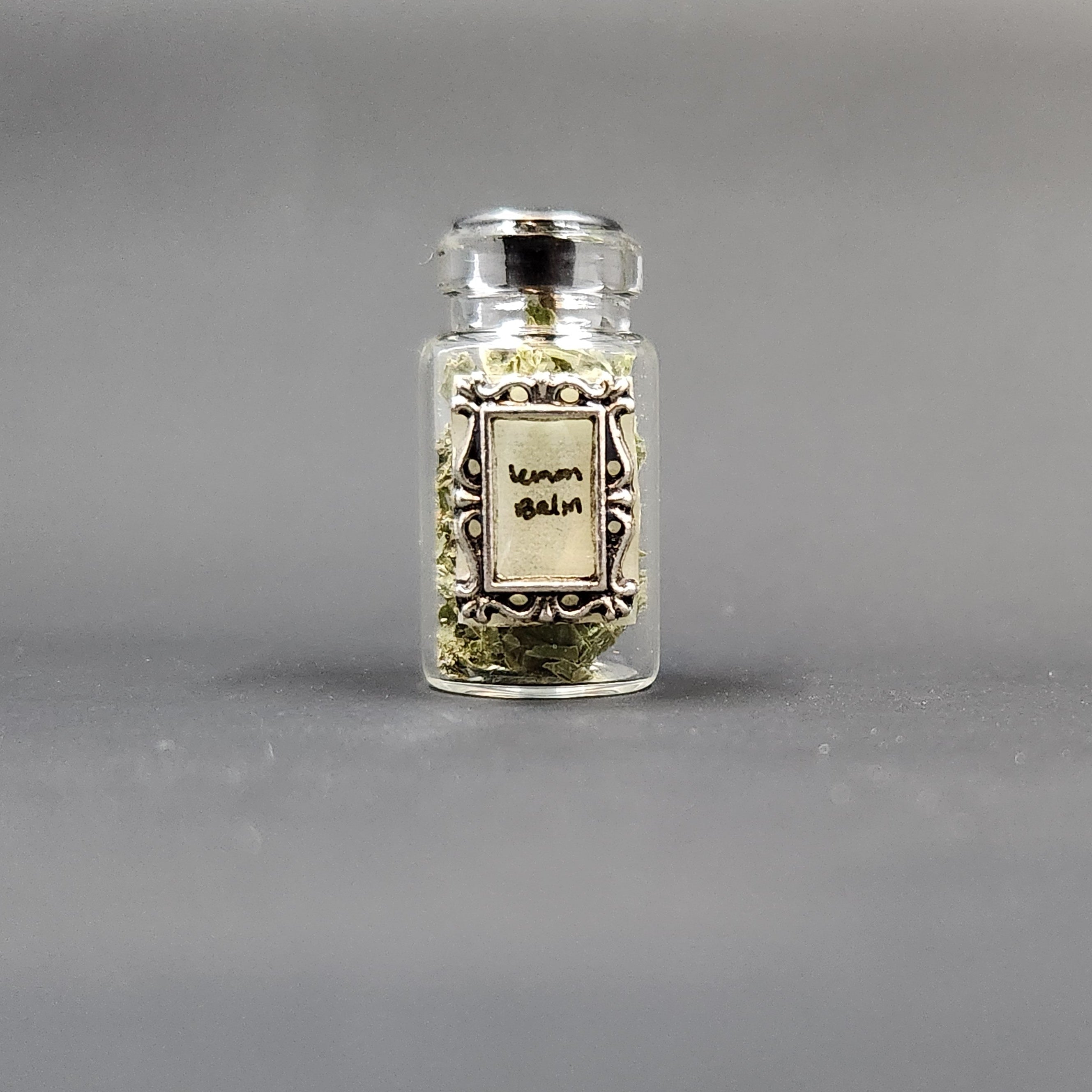 Miniature Jar of Lemon Balm
