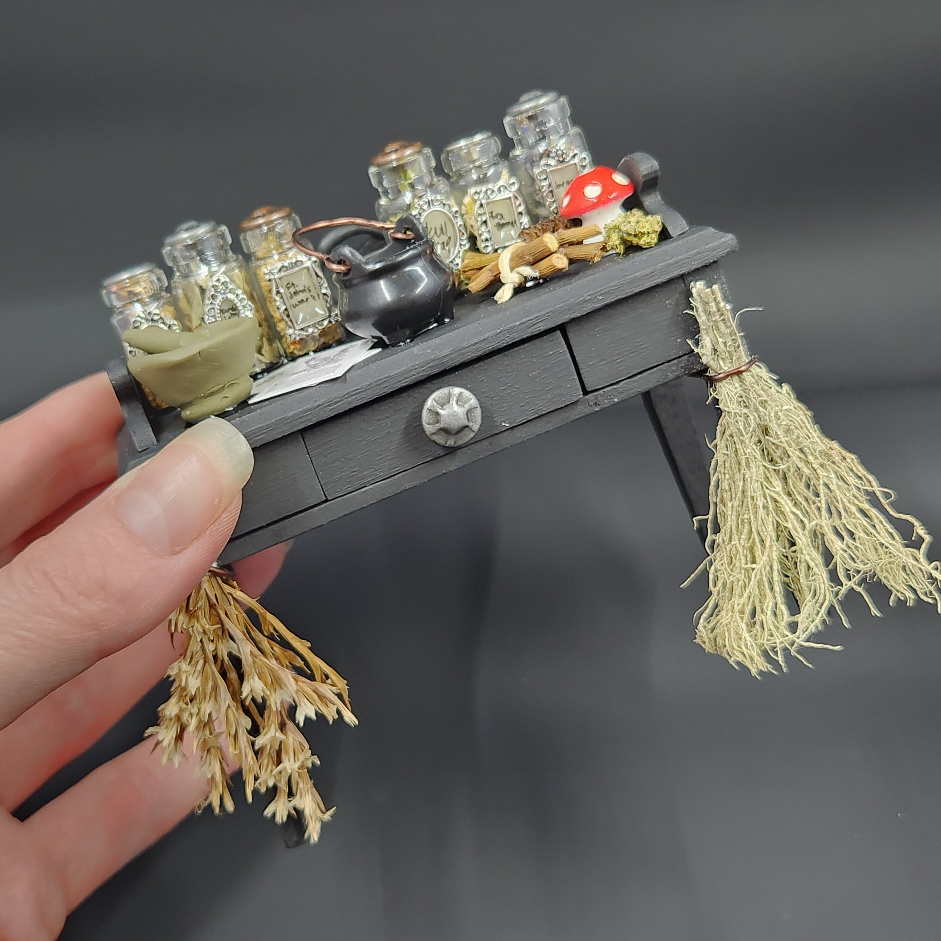 Miniature Herbalist's Desk