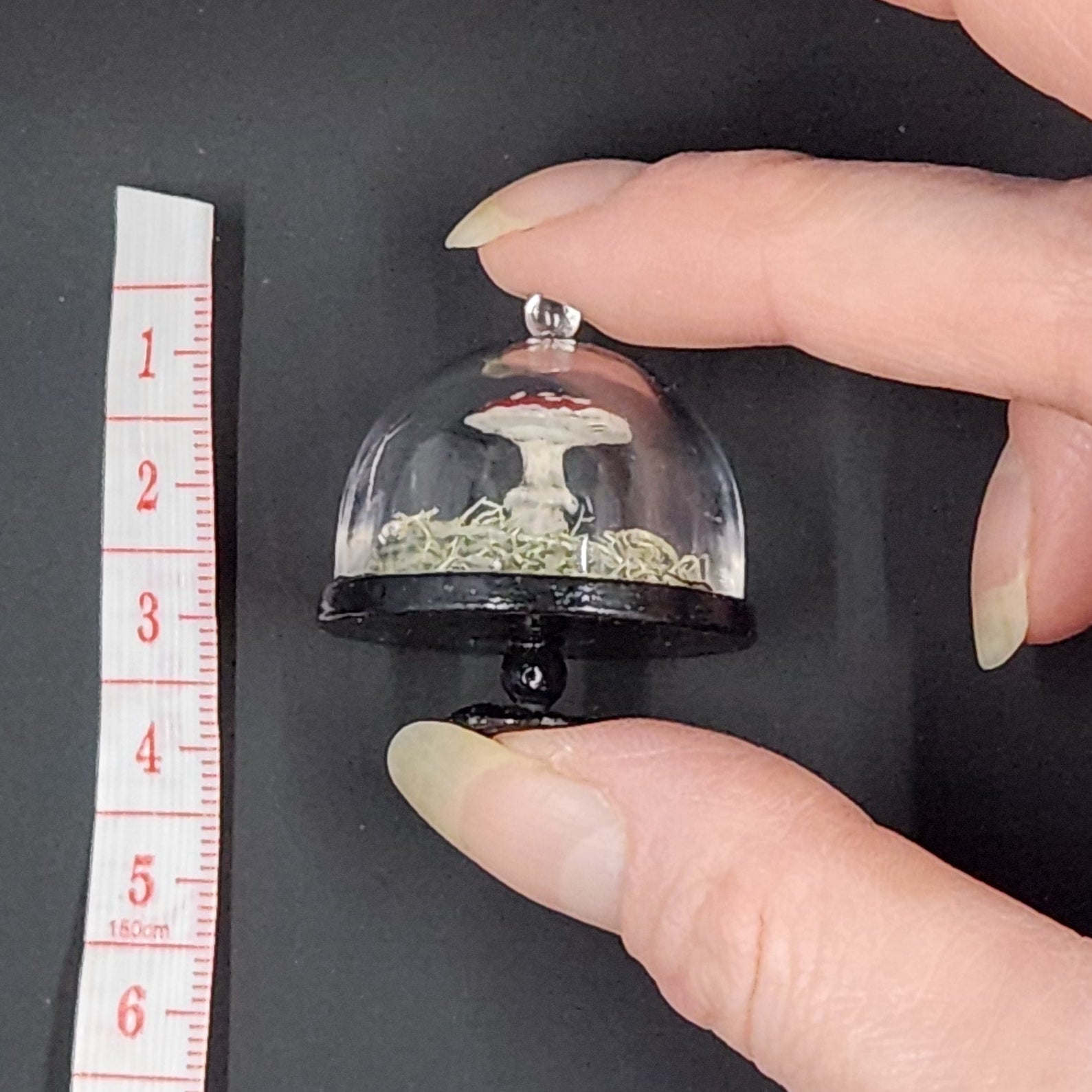 Miniature Fly Agaric Cloche