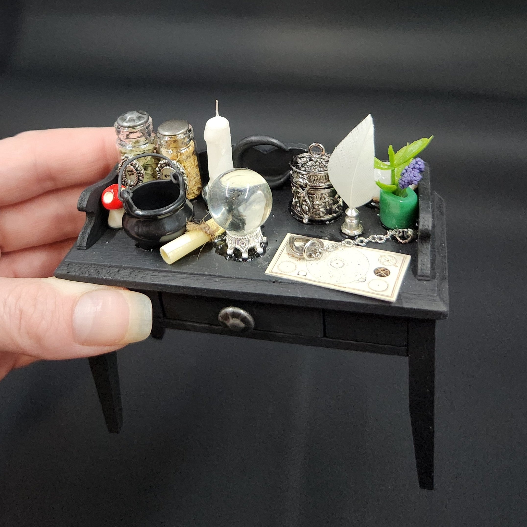 Miniature Psychic's Desk