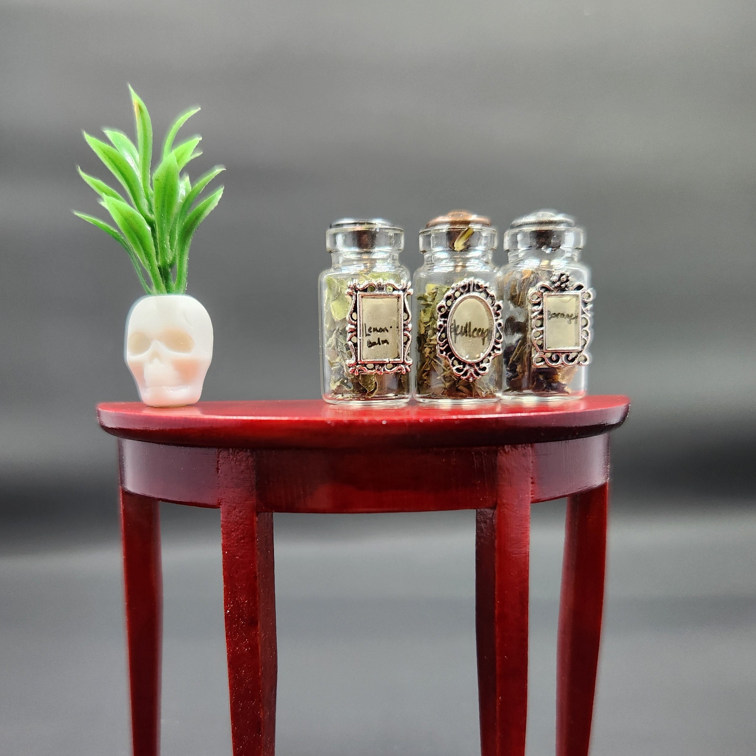 Miniature Jar of Lemon Balm