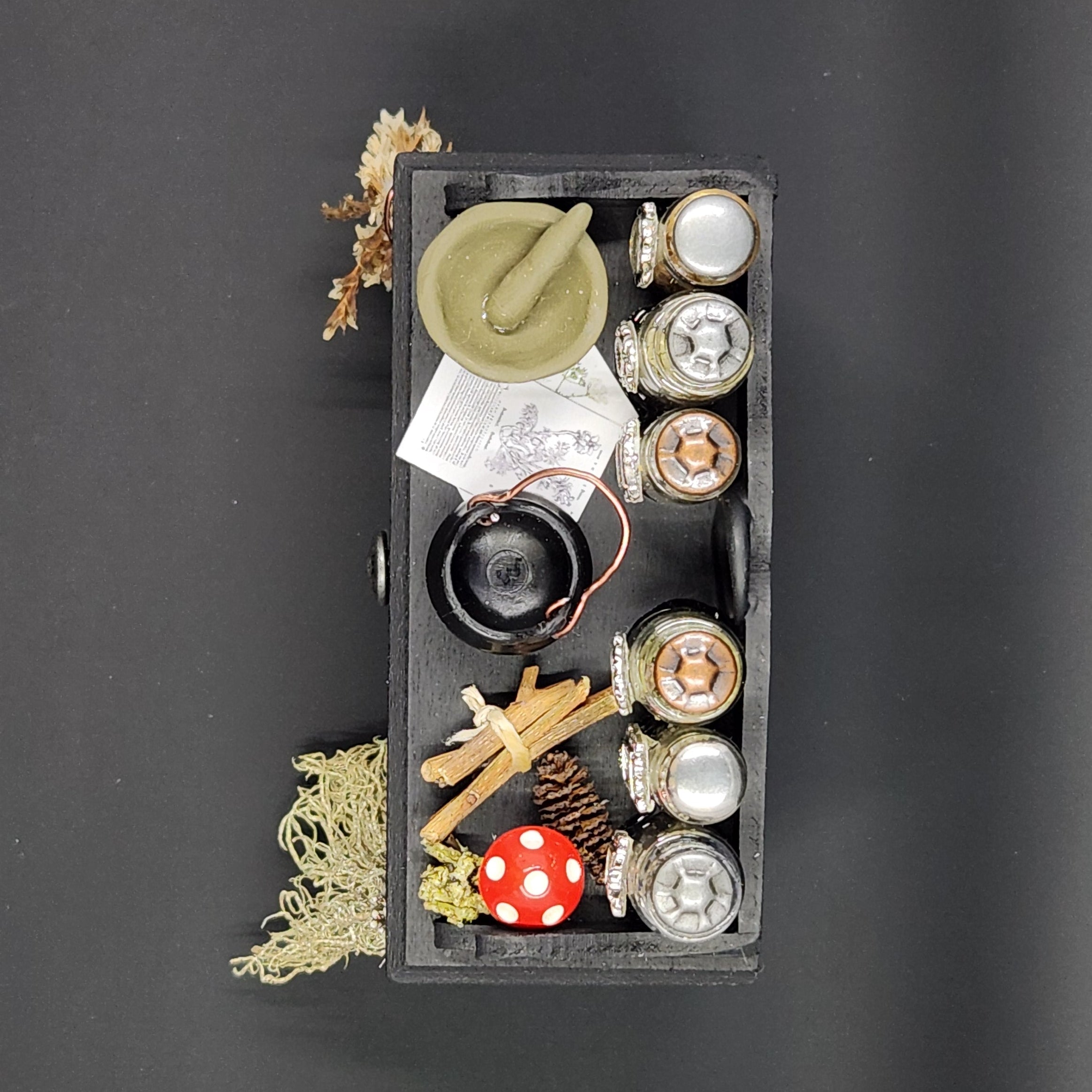 Miniature Herbalist's Desk