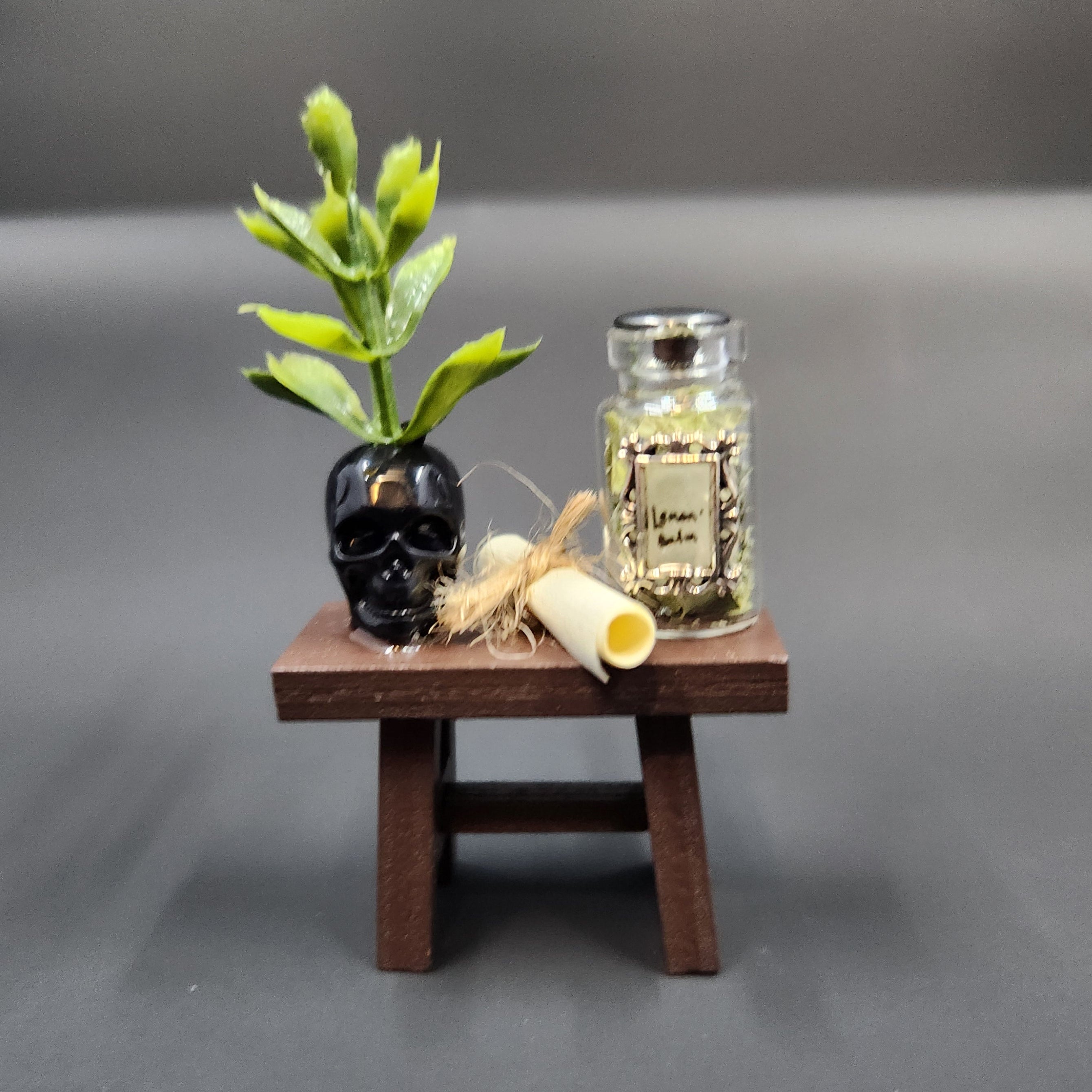 Miniature Jar of Lemon Balm